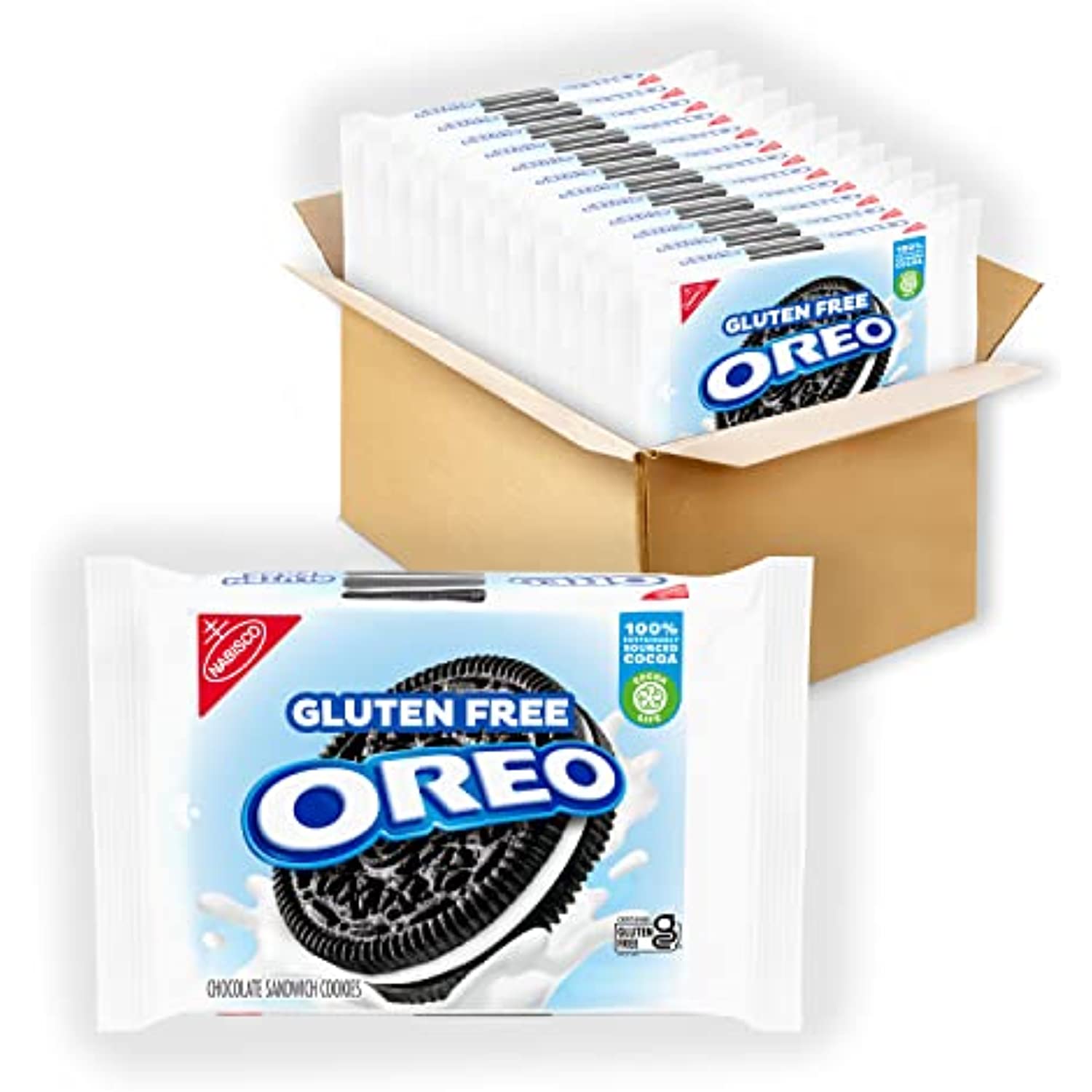 Oreo Gluten Free Chocolate Sandwich Cookies, 12 13.29 Oz Packs