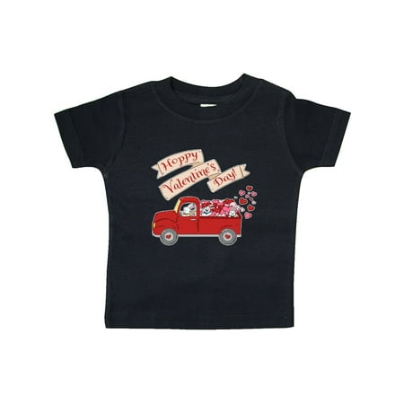 

Inktastic Hoppy Valentine s Day Bunny Truck Gift Baby Boy or Baby Girl T-Shirt