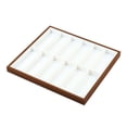 thumbnail image 1 of TISHITA Glasses Display Box 12 Slots Eyeglasses Storage Box for Tabletop Home Closet Inner White, 1 of 8