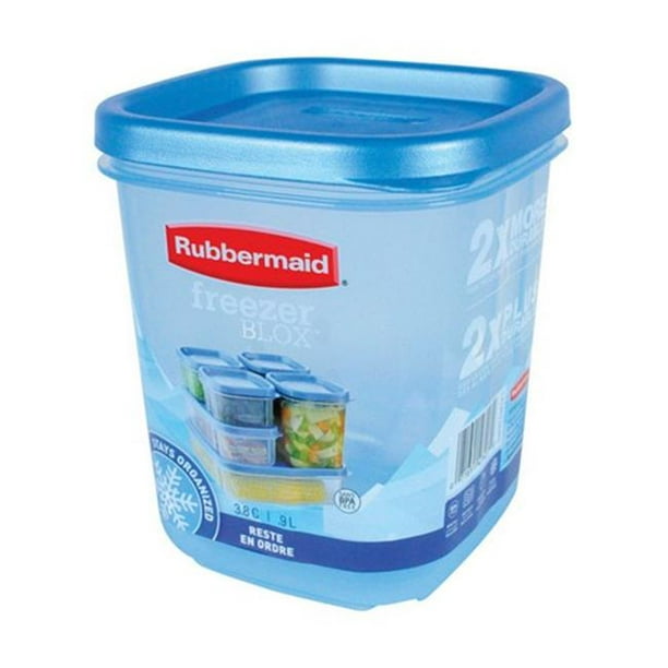 Rubbermaid 1867384 Freezer Blox 3.8 Cups Food Storage Container