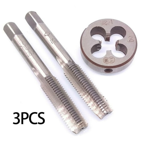 

Hss M8 X 1mm Taper & Plug Tap & M8 X 1mm Die Metric Thread Right Hand