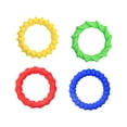 thumbnail image 3 of Pulsera sensorial antiestrés CUTICAT 4 piezas silicona para niños, 3 of 8