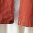 thumbnail image 3 of Pounoo Bomber Jackets for Women Early Fall Fashion Button Down Lightweight Oversized Solid Color Coat Casual Trendy Outfits with Pockets Gift, 3 of 8