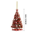 thumbnail image 2 of 1Pcs Durable Wide Use Acrylic Happy New Year Navidad Christmas Tree Ornament Hanging Pendant Xmas Decor 01, 2 of 8