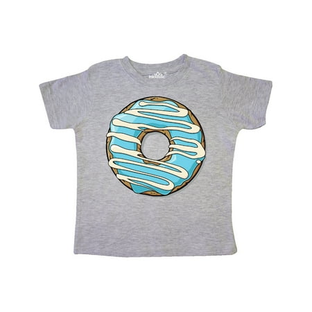 

Inktastic Donut Blue Frosting White Icing Gift Toddler Boy or Toddler Girl T-Shirt