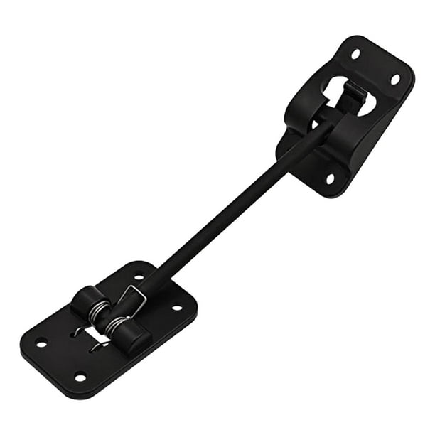 Soporte para puerta de RV, fácil instalación, accesorios para automóviles, buena tenacidad, alta dureza. Negro