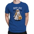 thumbnail image 2 of Boo-Jee Ghost with Boba Drink Men's T-shirt, 2 of 3