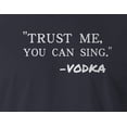 thumbnail image 2 of 9 Crowns Men's Drinking tees Funny T-Shirts (Vodka-Navy-, 2XL), 2 of 3