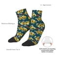 thumbnail image 6 of Fuzoiu Sunflowers Print Adult Socks, Crew Moisture-wicking Socks, Unisex Cushion Crew Socks,Casual Sports Ankle Socks, 6 of 7