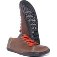 thumbnail image 5 of Camper Peu Cami Men's Elastic Lace Up Leather Trainers In Grey Size 7, 5 of 6