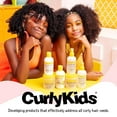 thumbnail image 3 of CurlyKids Textured Hair Care Set with Hair Detangler Spray, Kids Shampoo, Conditioner & Creme for Curly, Frizzy, & Wavy Hair | Sulfate & Paraben-Free Formula to Detangle, Hydrate,, 3 of 7
