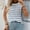 #261-Blue, variant on Warop Women's Striped Round Neck Tank Top for Daily Wear and Fashion