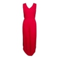 thumbnail image 1 of Ropa Playa Ocean Pacific para Mujer Jumpsuit Sin Manga Cuello V Pierna Picos Rojo Talla CH, 1 of 4