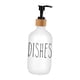 thumbnail image 5 of Dispensador de jabón líquido 500ml Contenedor de líquido Dispensador de ducha Botella de líquido para Platos Blancos, 5 of 9