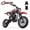Red, variant on QEASET 39CC 4-Stroke Mini Bike, Up to 20 MPH, Ages 13+, Off-Road Dirt bike, Blue