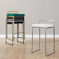 thumbnail image 5 of LumiSource Fuji Stacker 26" Fixed-Height Counter Stool - Set of 3, 5 of 11