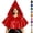 Red, variant on Womens Witch Cloak Wet Look Hooded Poncho Shrug Tie Neck Gothic Vampire Halloween Costume Renaissance Festival Dressy Outfits Chic, Green, Free Size