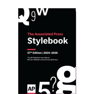 Pre-Owned AP Stylebook, 57th Edition (spiral-bound print), 9780917360718, 0917360710, Paperback,