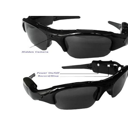 Surveillance System Sunglasses w/ HD Video and Audio Recordings