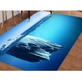 thumbnail image 3 of Berg Rug, Berg Landscape Rugs, Sea Rug, Landscape Rugs, Blue Rug, Front Door Rug, Anti-Slip Carpet, Bathroom Rug, Luxury Rug, Runner Rug, 3.9'x5.9' - 120x180 cm, 3 of 5