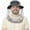 light gray, variant on 2 Pack Breathable Mosquito Head Net, Lightweight Insect Protection Mesh Cover for Gardening Camping Beekeeping, Universal Fit All Hats Men & Women
