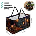 thumbnail image 2 of Fireflies Large Capacity, Foldable Reusable Tote Bag - Oxford Cloth Storage Bin, Laundry Bag, Storage Bag, 2 of 7