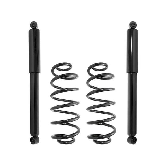 Rear Air Spring to Coil Spring Conversion Kit - Compatible with 2000 - 2014 GMC Yukon 2001 2002 2003 2004 2005 2006 2007 2008 2009 2010 2011 2012 2013