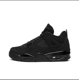 thumbnail image 2 of Zapatillas deportivas para hombre y mujer, zapatos clásicos de baloncesto para correr al aire libre, estilo Retro Jordan Air 4, 4S "Black Cat", 2 of 4