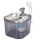 thumbnail image 1 of Fuente De Agua Automática Para Gatos, Dispensador De Agua Para Mascotas De Acero Inoxidable 304 A Prueba De Salpicaduras Para Uso Diario, 1 of 7
