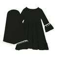 thumbnail image 5 of Huanglei Girl Muslim Dress With Hijab For Newborn Infant Baby Girls Prayer Dress Muslim Clothes Long Sleeve, 5 of 7