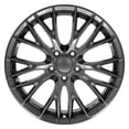 thumbnail image 2 of OE Wheels CV22B 19 Inch Rim Fits Corvette C7 Z06 Style 5x120.65 19x10 Gloss Gunmetal - Hollander 5734 (1), 2 of 5