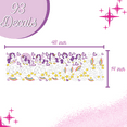 Glow in The Dark Unicorn Wall Decals(Purple) Quality Peel and Stick