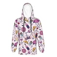 thumbnail image 6 of KLL Unisex Kids Boys Girls Hooded Pocket Pullover Hoodies-Wine, 6 of 6