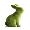 thumbnail image 3 of SUNSIOM Imitation Moss Rabbit Resin Sculpture Garden Ornament (Green), 3 of 5