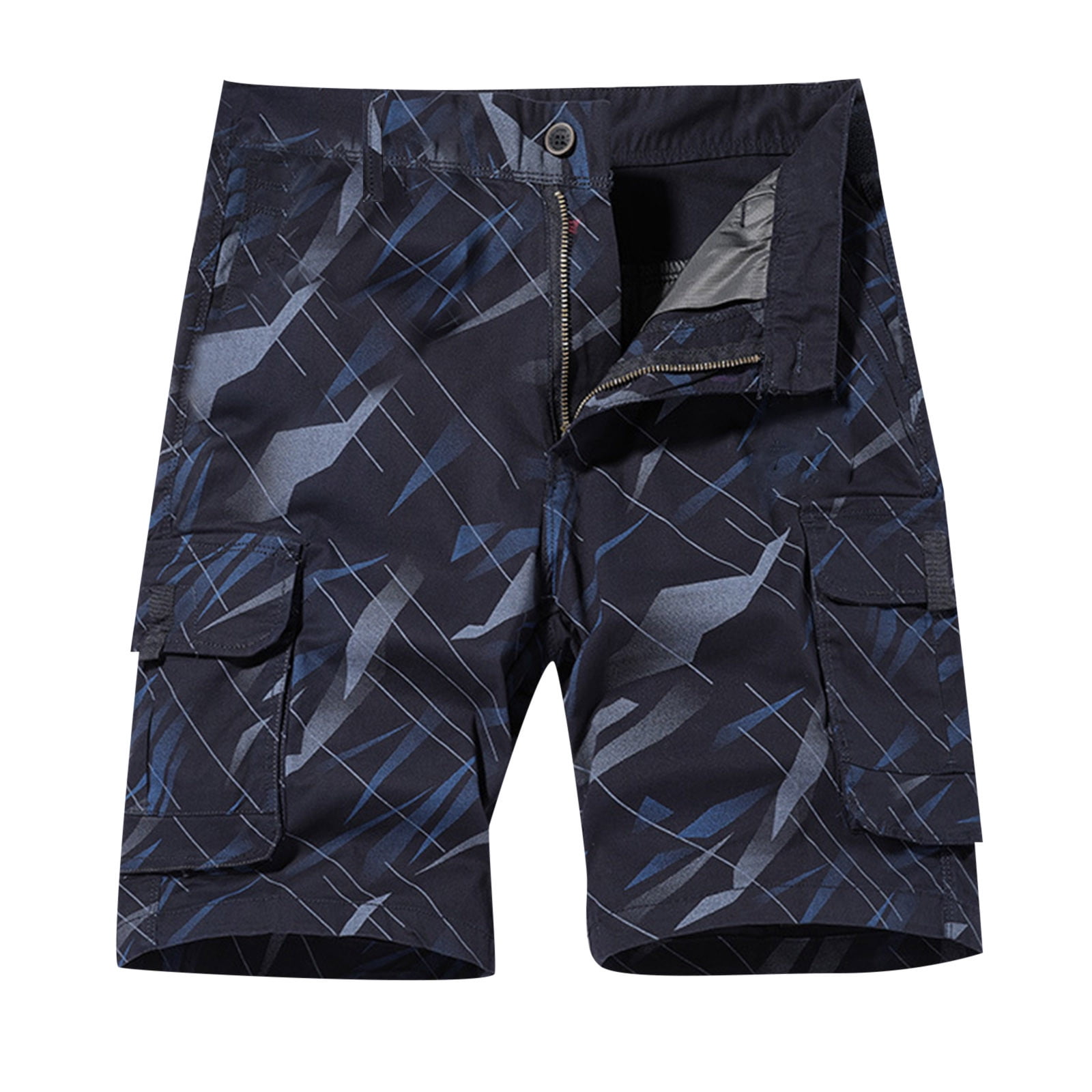 Pedort Men's Shorts Mens Golf Shorts Causal Camo Cargo Shorts Relaxed