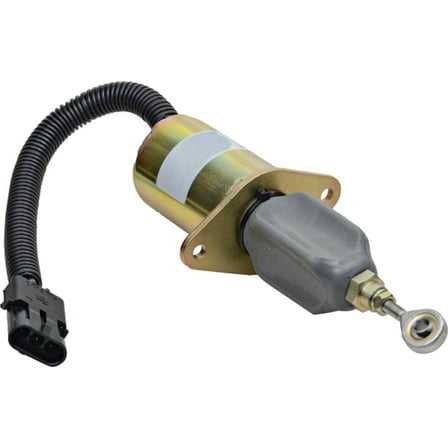 New 12V Shut Down Solenoid for 3935649, 4946639, SA-4764-12