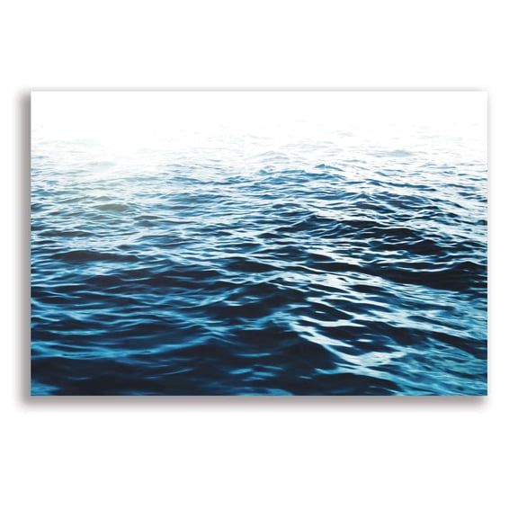 Epic Art 'Blue Sea' by Nicklas Gustafsson Acrylic Glass Wall Art, 24"x16"