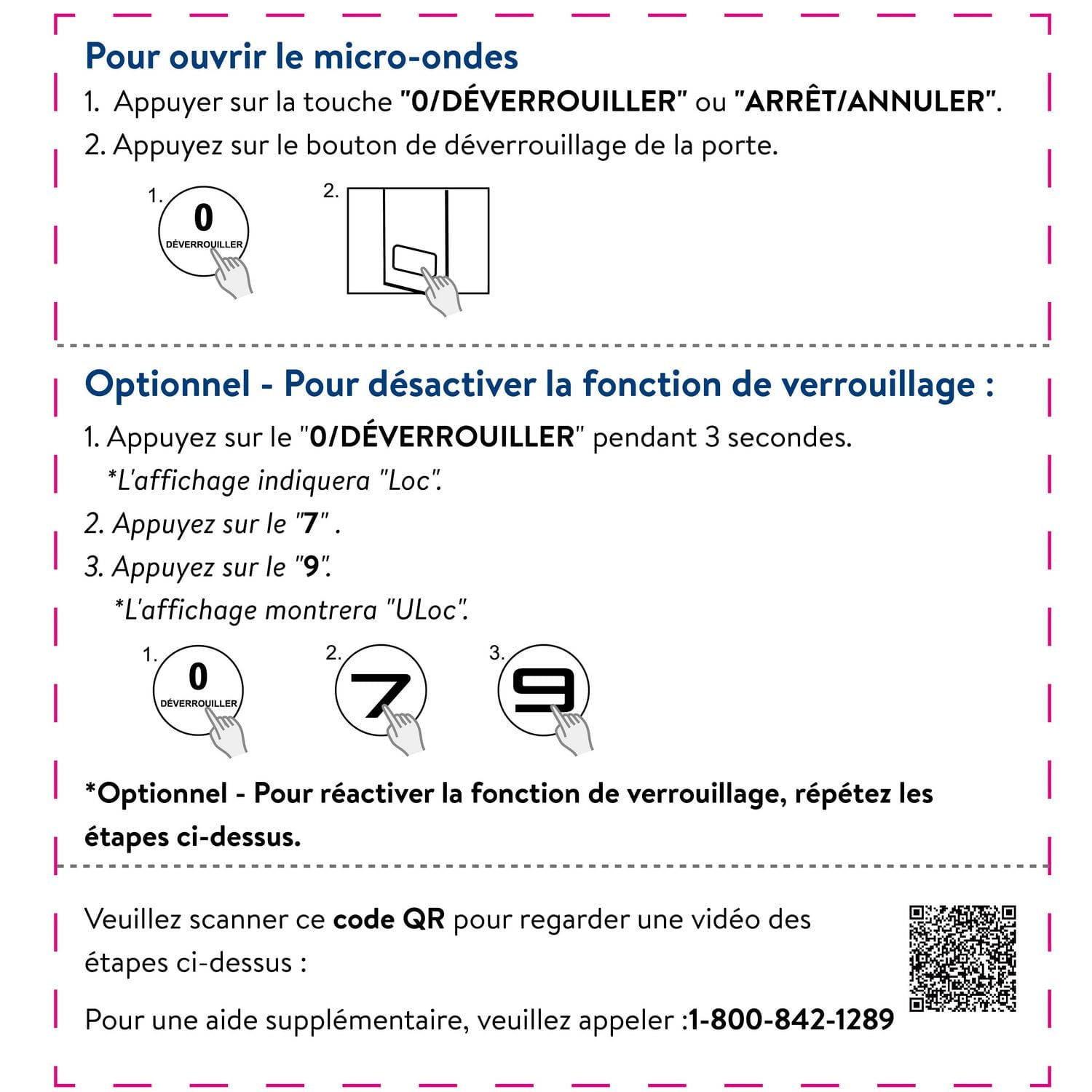 Micro-ondes compact de 1,1 pi³ en blanc de Hamilton Beach