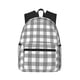 thumbnail image 1 of Easygdp Gray Checkboard Mochila Casual para Portátil, Mochila para Escuela, Viajes, Negocios, 1 of 6