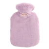 Egmy Hot Water Bottle With Cover 1L Bed Bottle With Soft Fleece Cover Bed Bottle Provides Warmth Gift