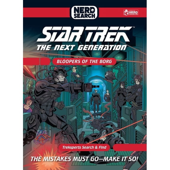 Star Trek: The Next Generation Nerd Search, (Hardcover)