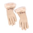 thumbnail image 1 of Guantes de invierno para mujer Guantes con pantalla táctil Guantes de esquí a prueba de viento Guantes suaves y cálidos para correr al aire libre Ciclismo, 1 of 8