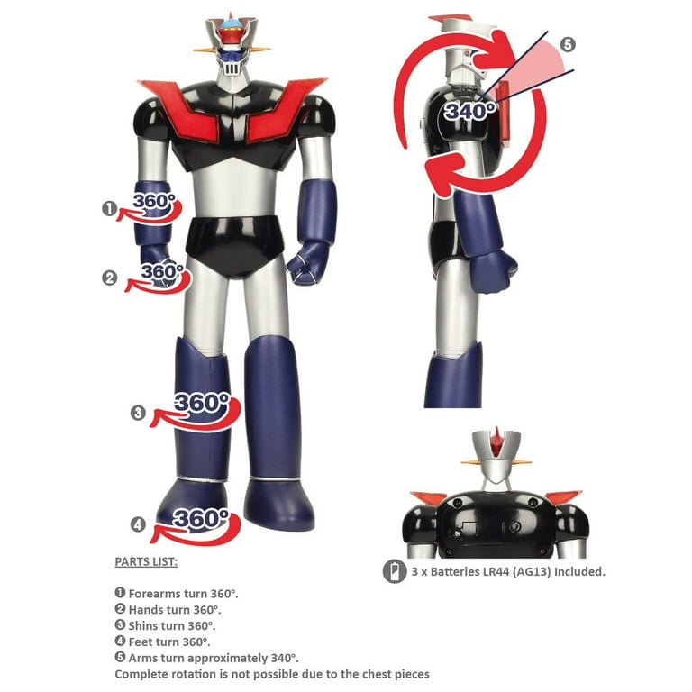 Mazinger Z 12-Inch Figure with Light - Walmart.com Mazinger Z 12-Inch Figure with Light - Walmart.com