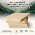 thumbnail image 4 of XIAO WEI Modern Coffee Table Hidden Storage 1.4" Thick Expandable Rotating Wood Table, 4 of 6