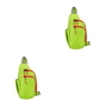 thumbnail image 1 of Minnieouse Bolsa de pecho ligera para hombres Versatilidad y elegante Bolsa de un solo hombro Bolsas de pecho para mujeres Hombres verde claro verde claro 2piezas, 1 of 6