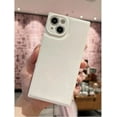 thumbnail image 4 of Case Compatible with iPhone 12 Pro Max 6.7 Inch for Women Girls Men Shock Absorption Bumper Protective Slim Soft Cover - White, 4 of 4