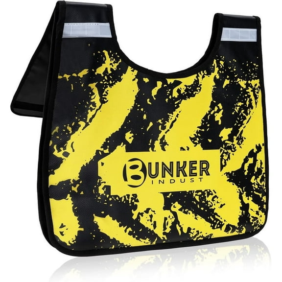 BUNKER INDUST Winch Damper Bag for Winch Cable/Rope Safety Recovery, Off-Road Winch Rope Damper Blanket with Pocket & Reflective Strips