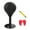Black Kid, variant on Hyasfey Desktop Punching Bag with Suction Cup Heavy Duty Stress Relief Boxing Speed Ball Kids Adults Reaction Speed Training Boxing Bag Home Office Desk Toy