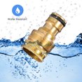 thumbnail image 3 of Shisuyan Water Tap Universal Connector Golden 10Pcs 1.8X0.9X0.9In Copper, 3 of 8