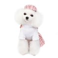 thumbnail image 3 of 1Pc Cute Pink Plaid Princess Dog Dresses for Small and Medium Dogs, 3 of 6